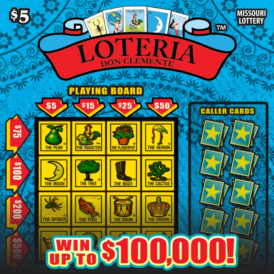 LOTERIA Missouri scratcher ticket