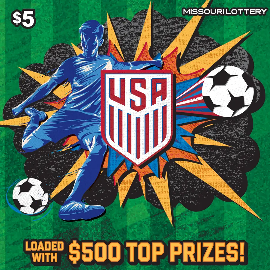 U.S. SOCCER Missouri scratcher ticket