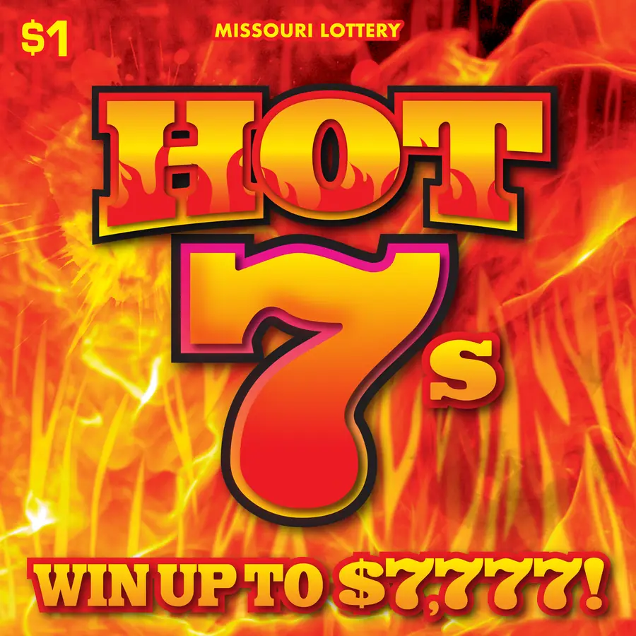 HOT 7S Missouri scratcher ticket