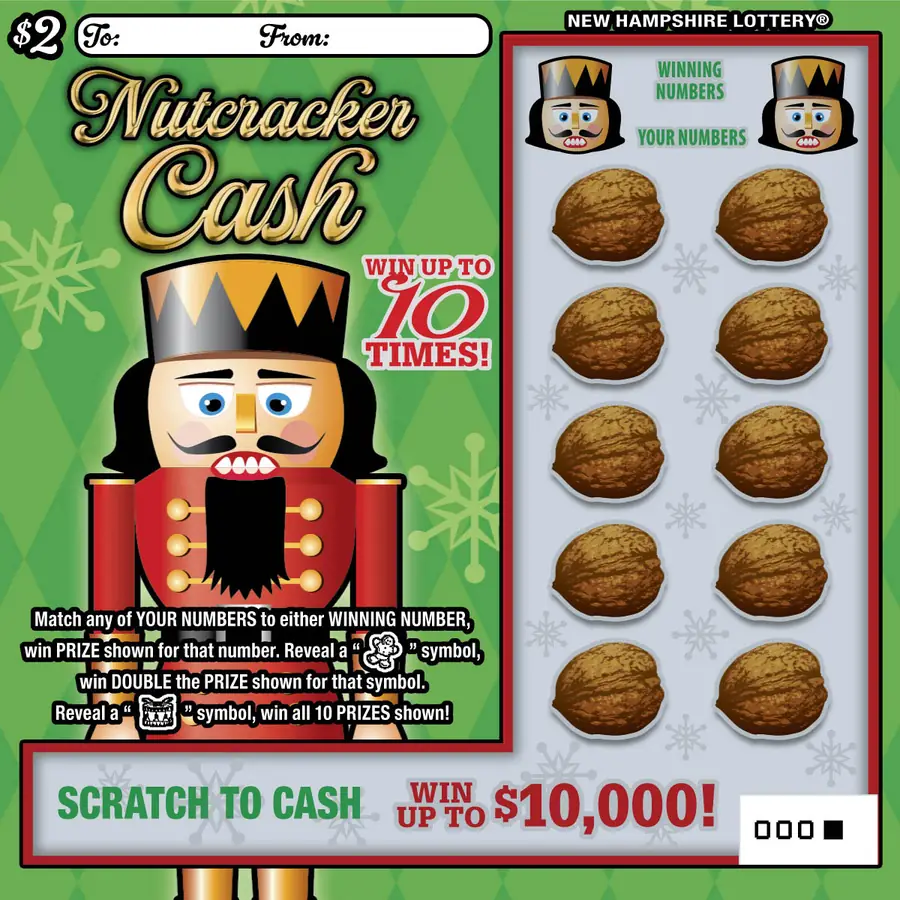 Nutcracker Cash New Hampshire scratch game ticket