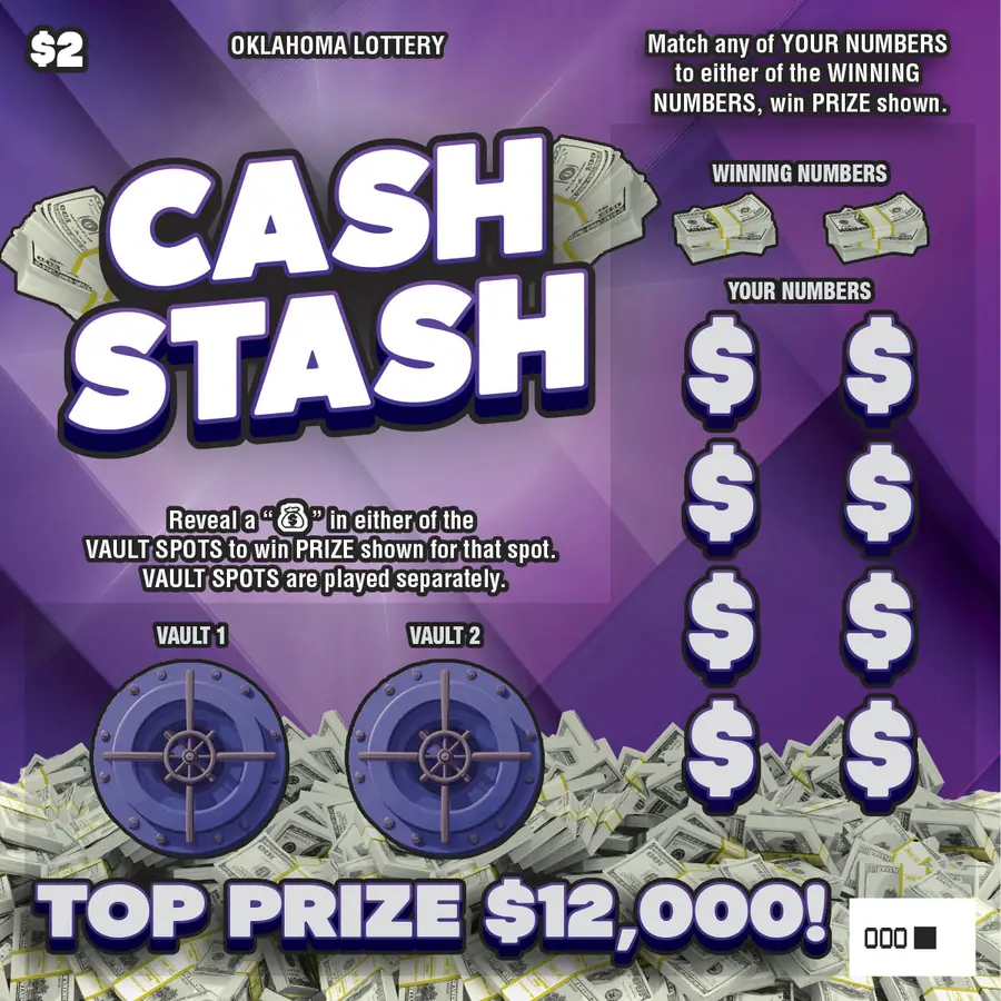 Cash Stash Oklahoma scratcher ticket