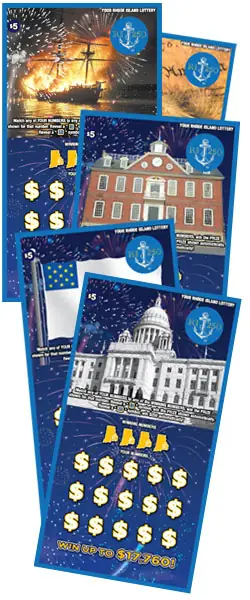 RI 250 Rhode Island instant game ticket
