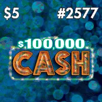 $100,000 Cash Texas scratch-off ticket
