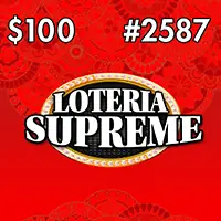 Loteria Supreme Texas scratch-off ticket