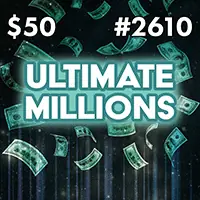 Ultimate Millions Texas scratch-off ticket