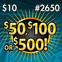 $50, $100 OR $500! Texas scratch-off ticket