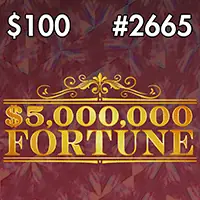 $5,000,000 Fortune Texas scratch-off ticket