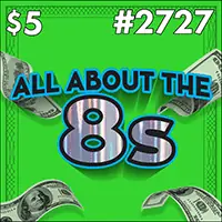 All About the 8s Texas scratch-off ticket