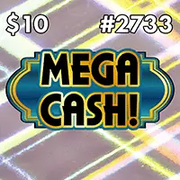 Mega Cash! Texas scratch-off ticket