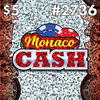 Monaco Cash Texas scratch-off ticket