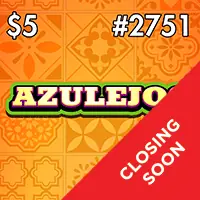 Azulejos Texas scratch-off ticket