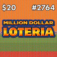 Million Dollar Loteria Texas scratch-off ticket
