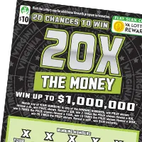 20X The Money Virginia scratcher ticket