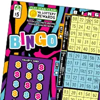 BINGO Virginia scratcher ticket