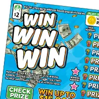 WIN WIN WIN Virginia scratcher ticket