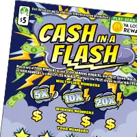 Cash in a Flash Virginia scratcher ticket