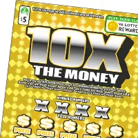 10X The Money Virginia scratcher ticket