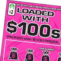 Loaded with $100s Virginia scratcher ticket