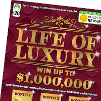 LIFE OF LUXURY Virginia scratcher ticket