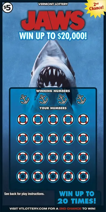 JAWS Vermont instant ticket ticket