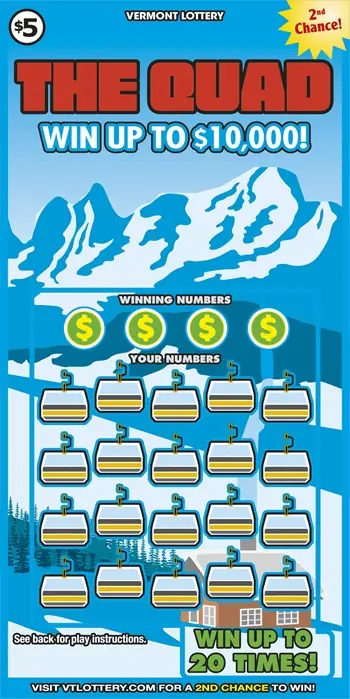 The Quad Vermont instant ticket ticket