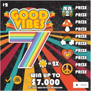SEVENS 1199 West Virginia scratch-off ticket