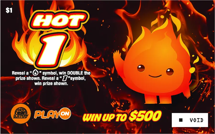 THREE - LAMA - BUG - HOT West Virginia scratch-off ticket