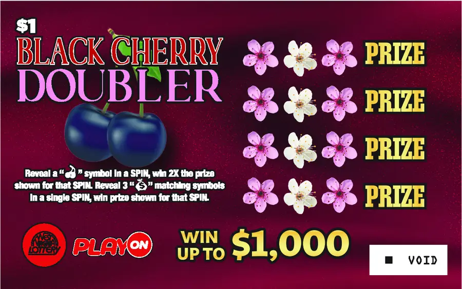 SPIN-LUCKY-CHERRIES-HAND West Virginia scratch-off ticket